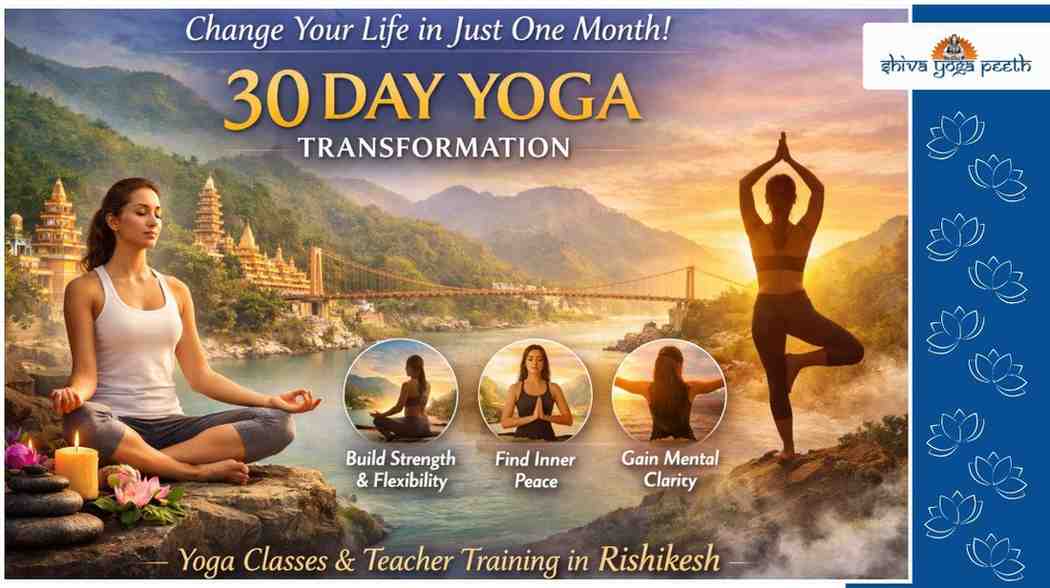 30 Day Yoga Transformation - Shiva Yoga Peeth